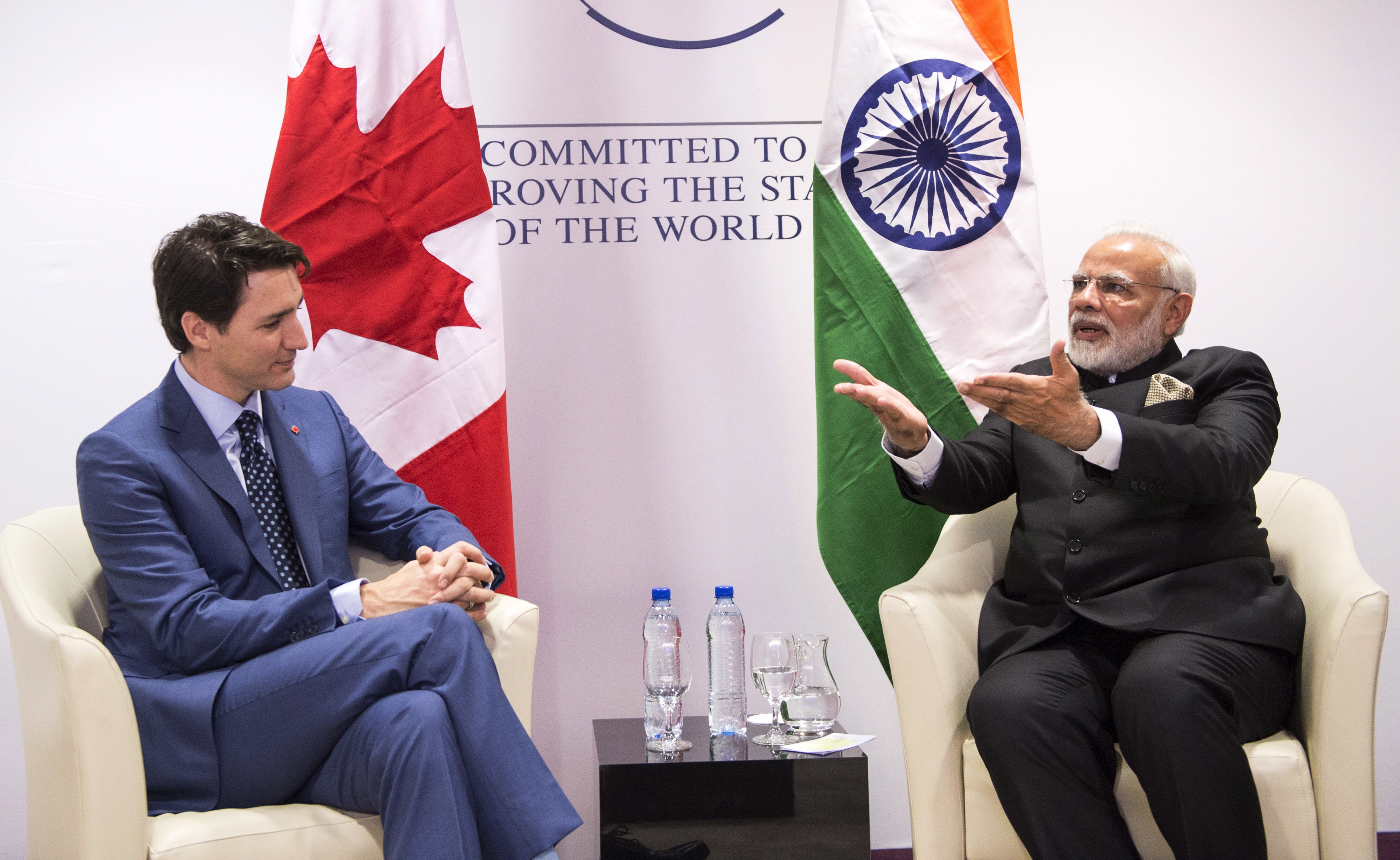 Justin Trudeau Narendra Modi