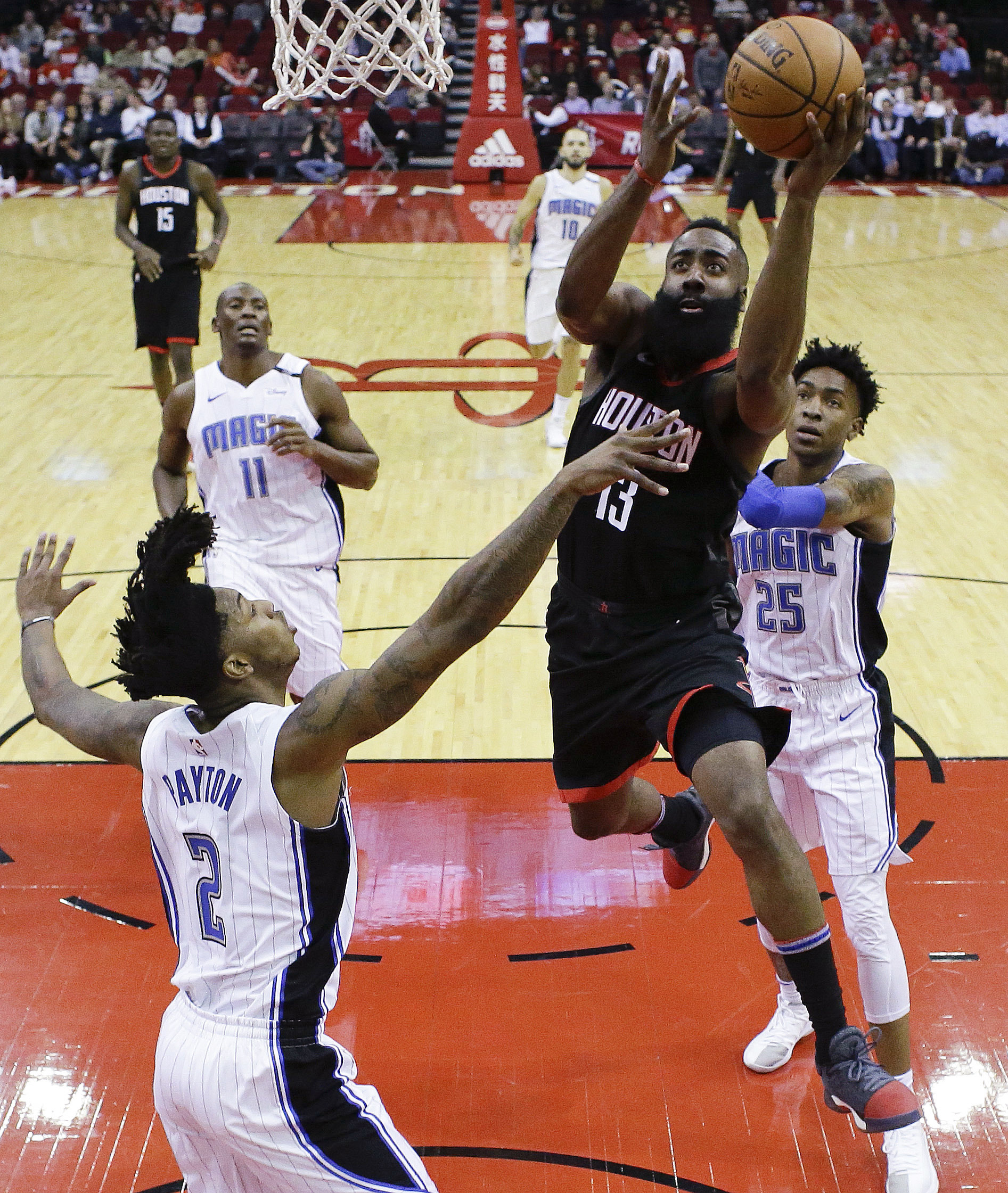 James Harden, Elfrid Payton