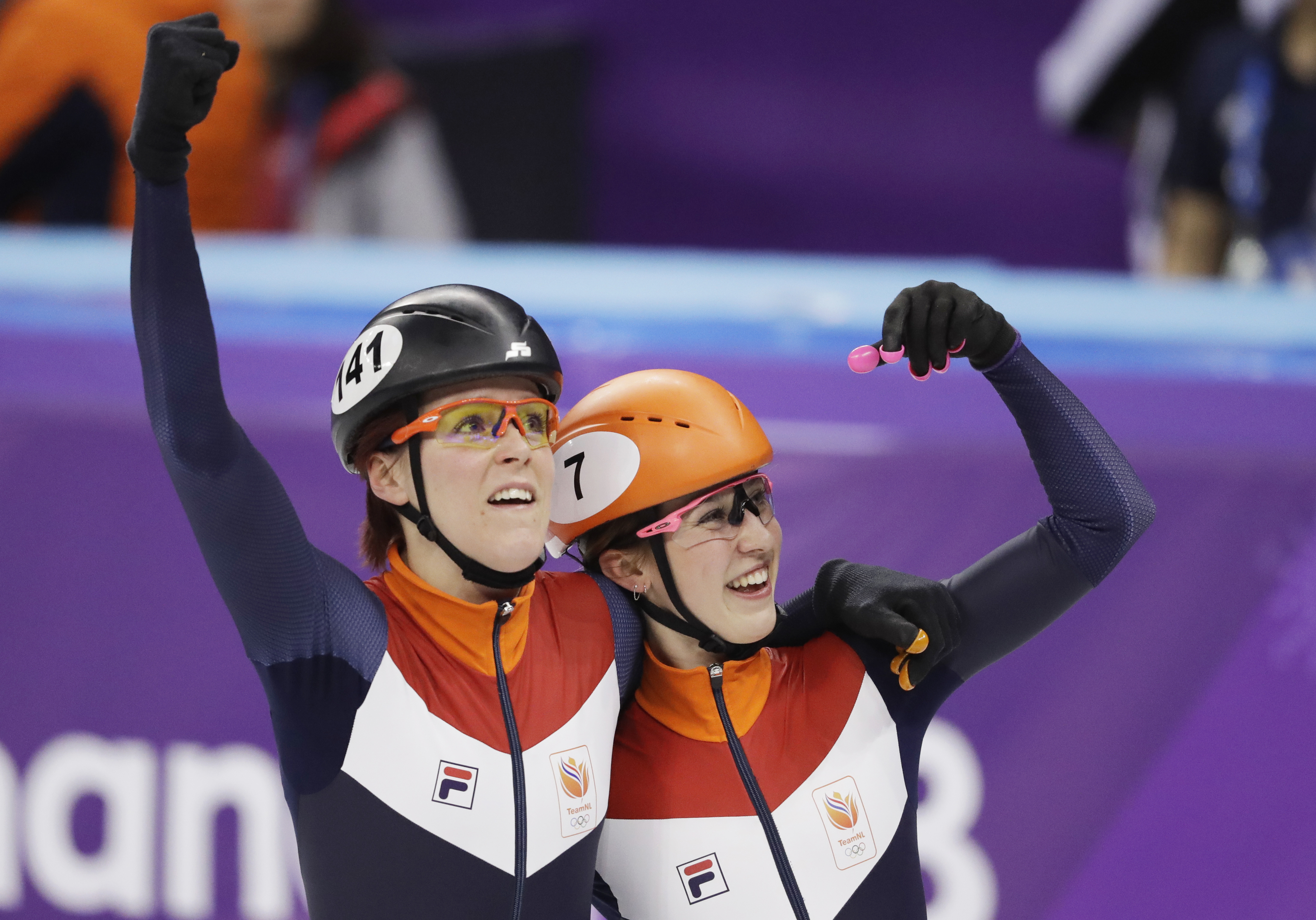 CORRECTION Pyeongchang Olympics Short Track Speed Skating Women