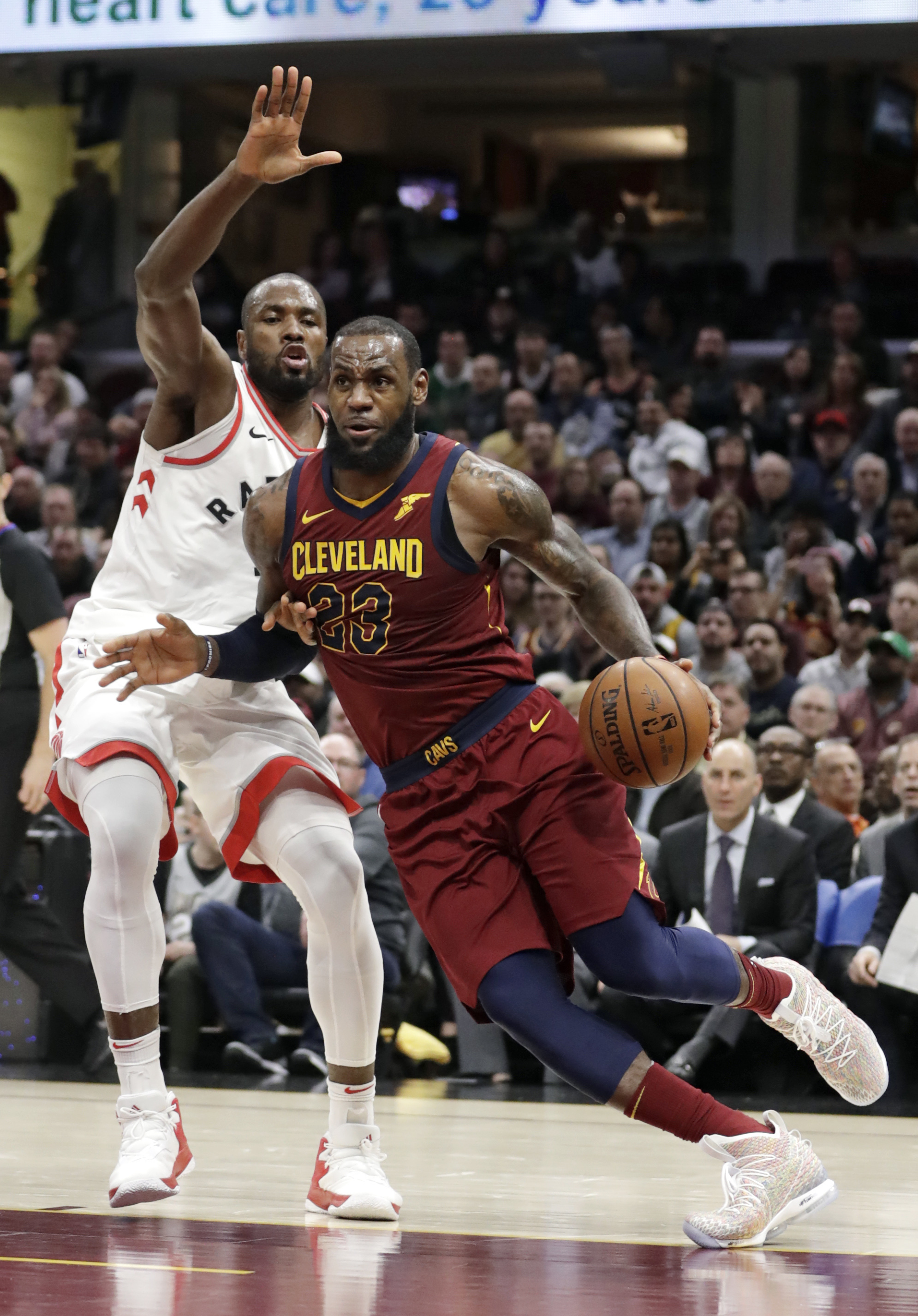 Serge Ibaka, LeBron James