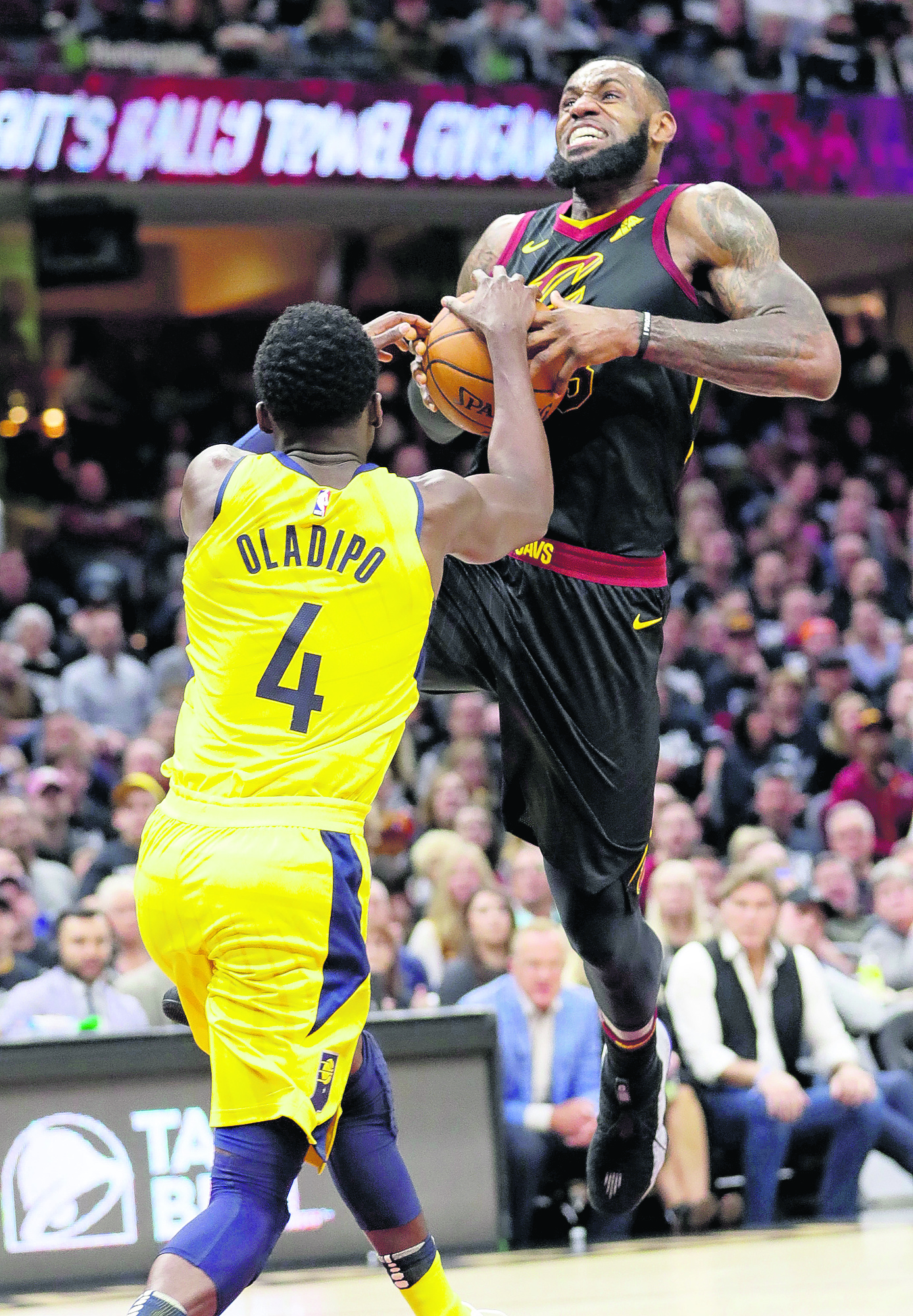 Victor Oladipo, LeBron James