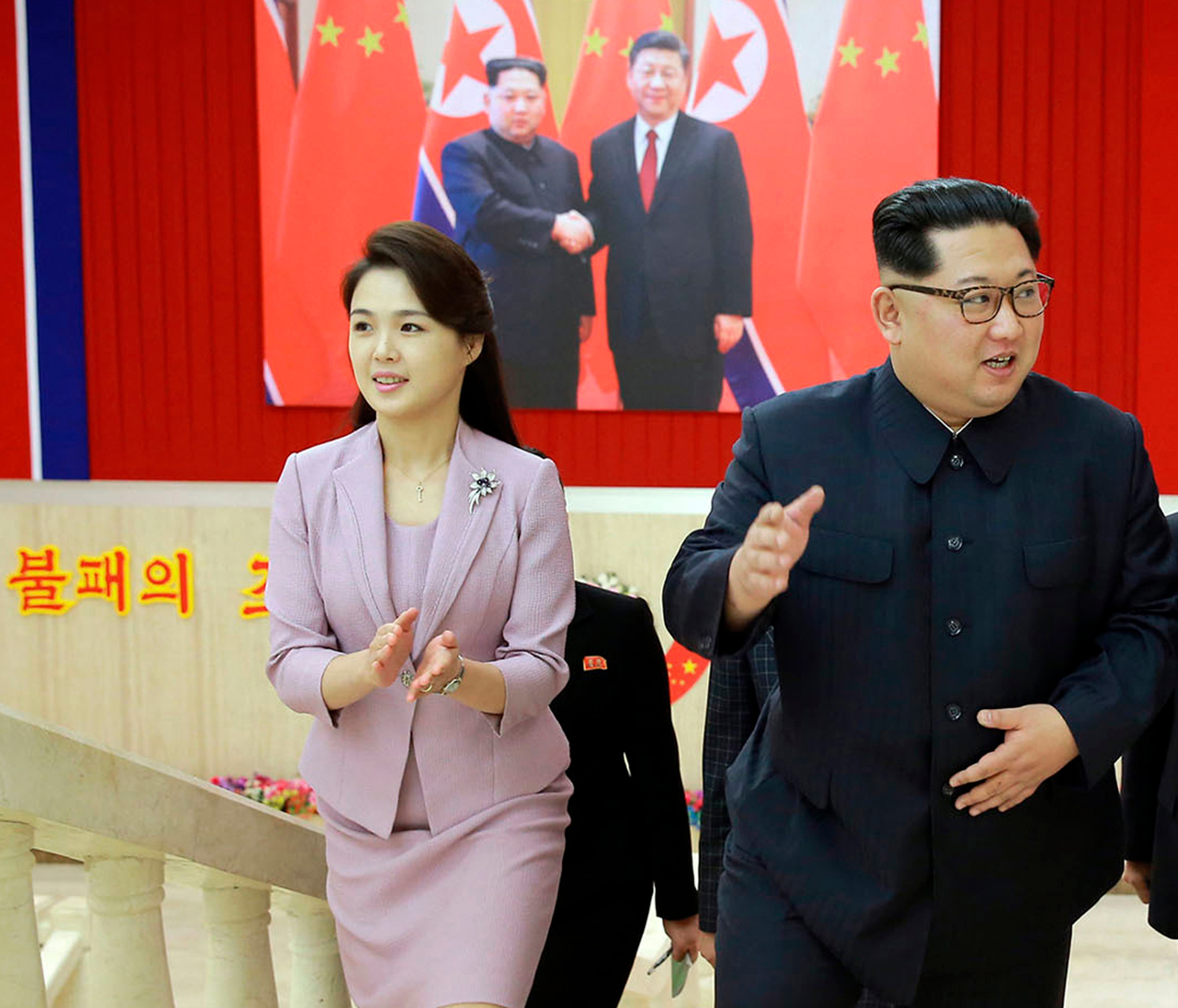 kim jong un wife pop star