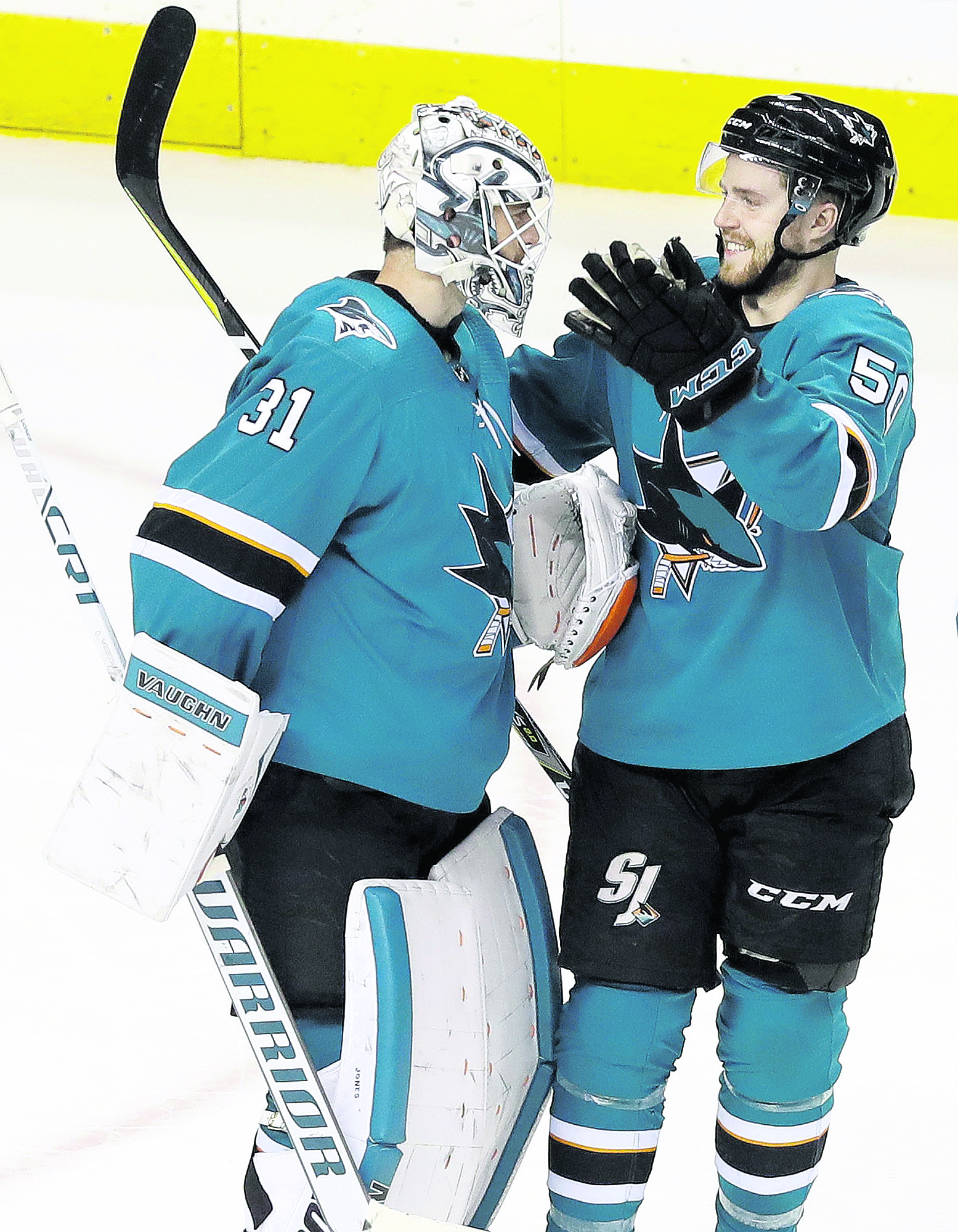 Martin Jones, Chris Tierney