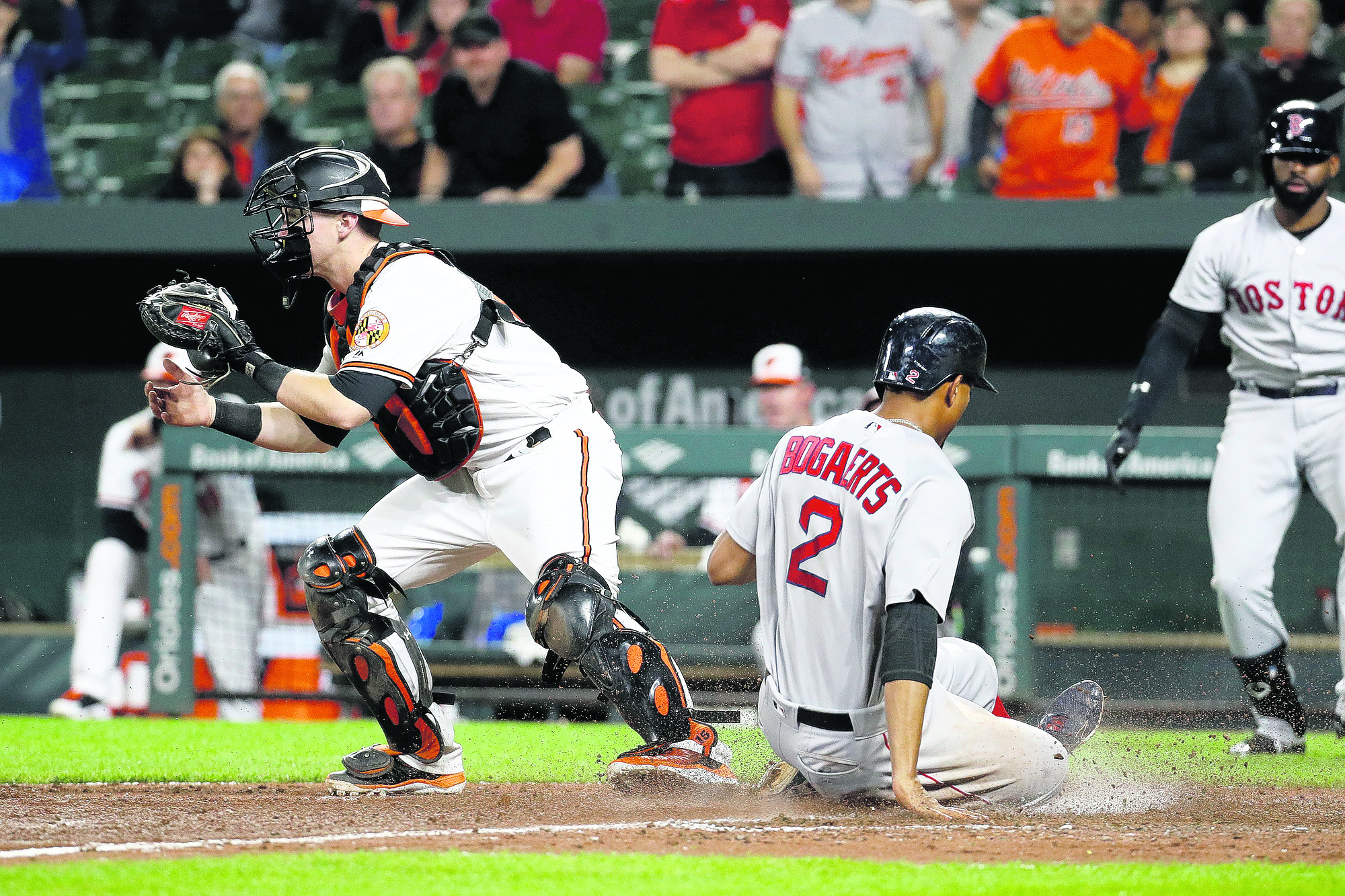 Xander Bogaerts, Chance Sisco