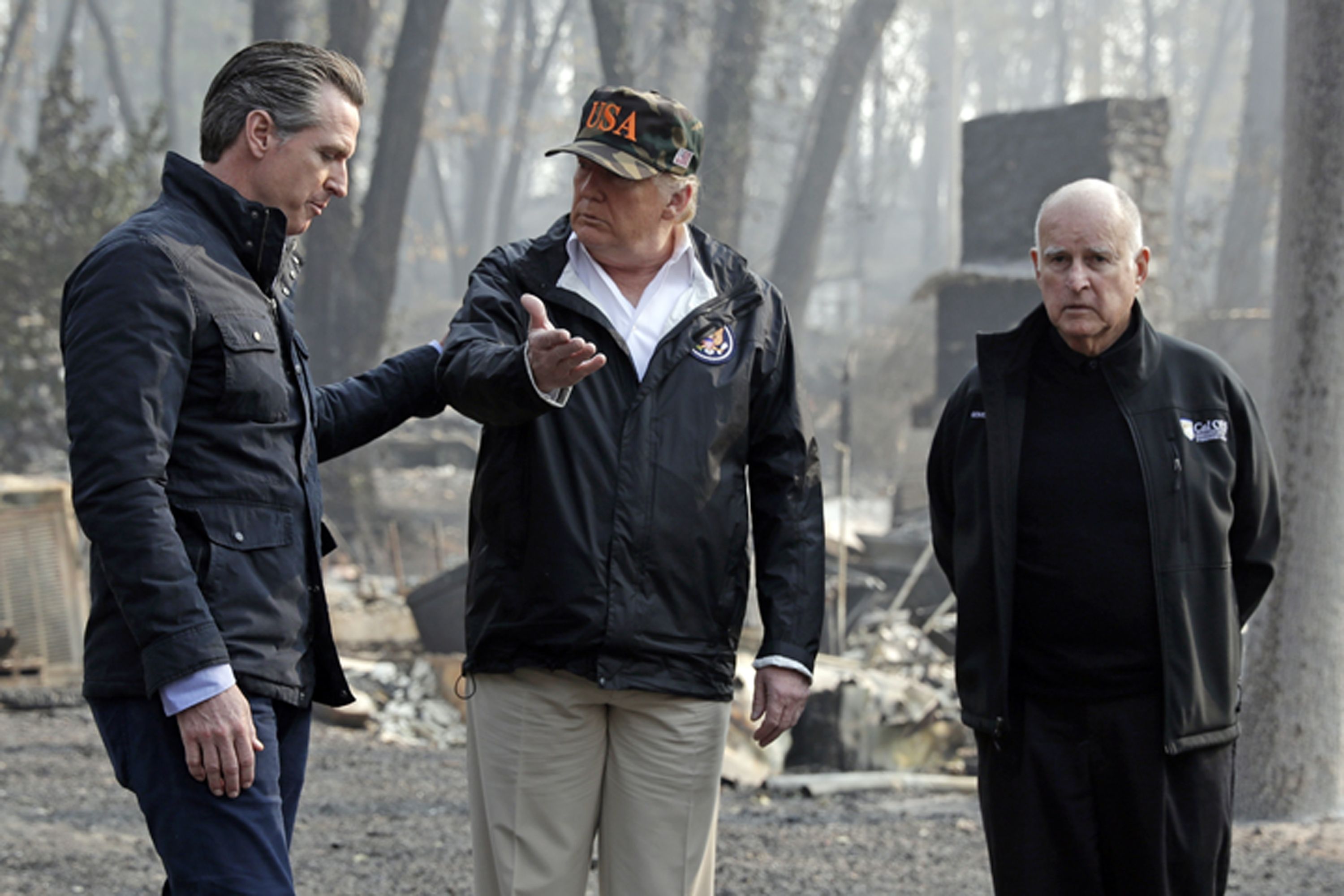 Donald Trump, Gavin Newsom