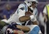 Newton injures foot, Brady solid in Patriots’ 10-3 win