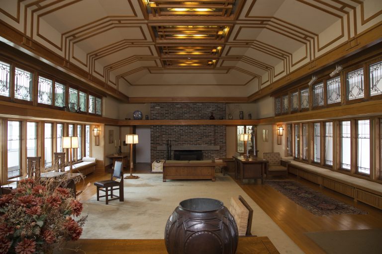 A new look at Frank Lloyd Wright's textiles, home goods