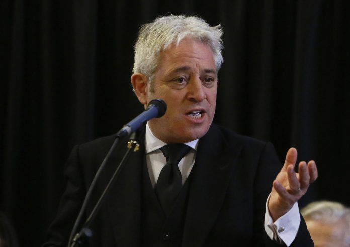 Britain Brexit John Bercow