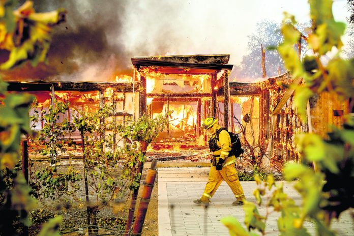 APTOPIX California Wildfires Blackout