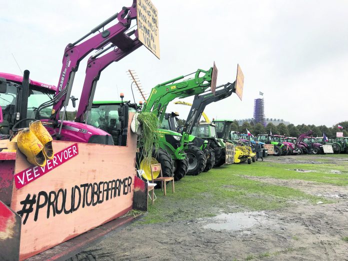 Netherlands Farmers Protest