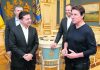 ‘You’re good-looking’: Ukraine’s  leader woos Tom Cruise