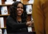 Michelle Obama signs ‘Becoming’ copies on book’s anniversary