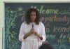 Michelle Obama promotes girls education in Vietnam school
