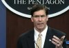 Esper has seen no hard evidence for embassies’ threat claim