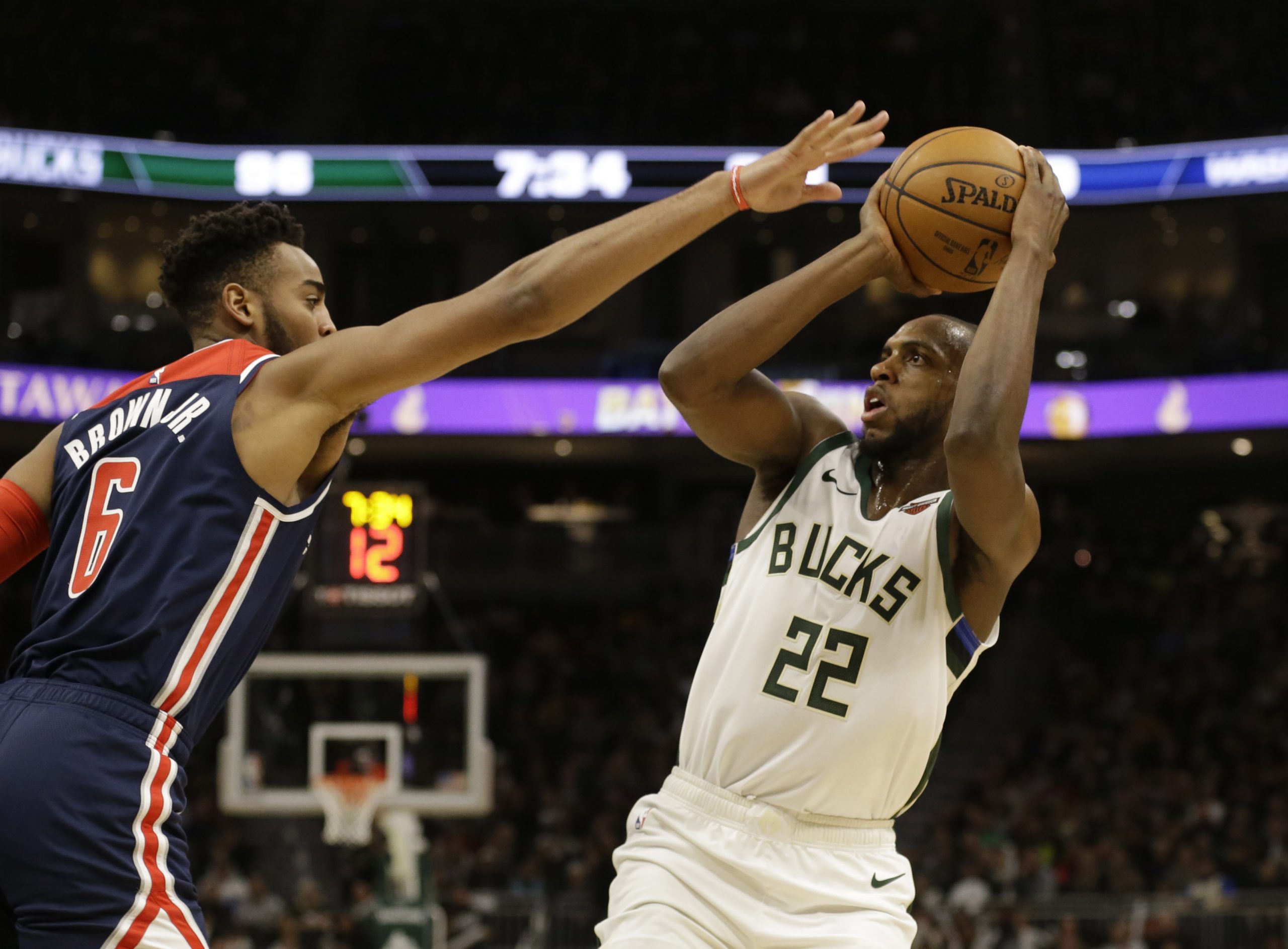 Middleton scores 51 as Bucks beat Wizards 151131 Aruba Today