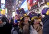 Kisses, cheers, fireworks welcome 2020 in Times Square