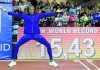 Rojas breaks indoor triple jump world record
