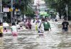 Thousands caught in floods in Indonesia’s sinking capital