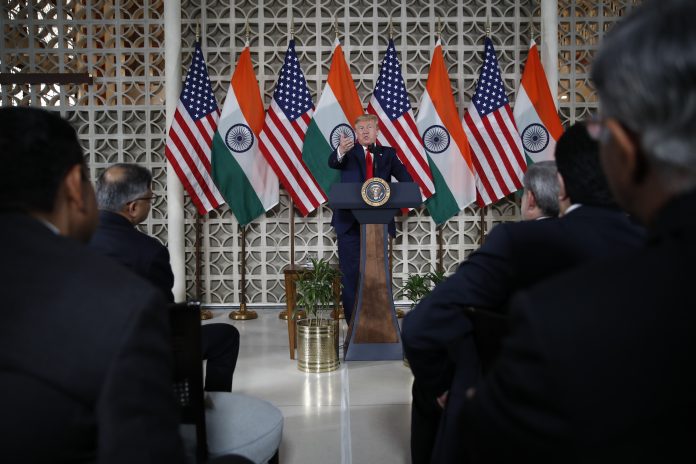 Donald TrumpNarendra ModiMelania Trump