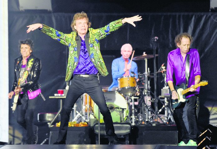 Ron Wood, Mick Jagger, Charlie Watts, Keith Richards