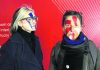 With painted faces, artists fight facial recognition tech