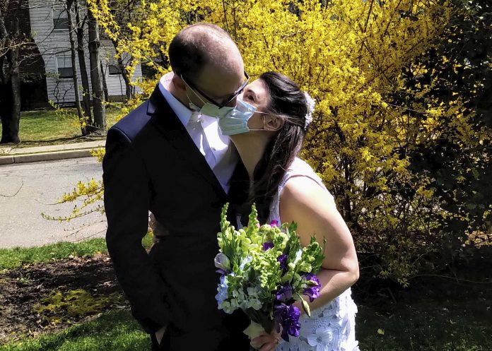 Virus Outbreak One Good Thing Lawn Weddings