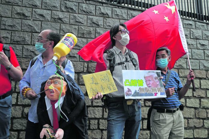 Hong Kong United States China Trump