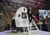 First commercial space taxi a pit stop on Musk’s Mars quest