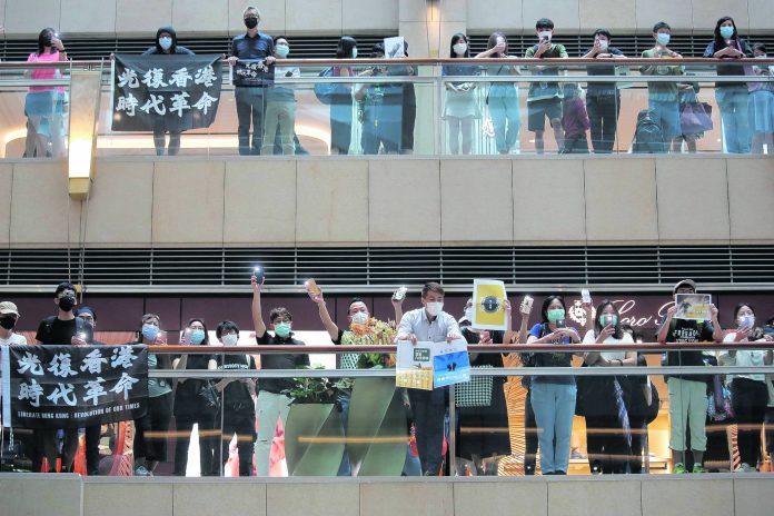 APTOPIX Hong Kong China Protest