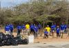 Staff Bucuti & Tara Beach Resort collected a lot of waste at Hooiberg