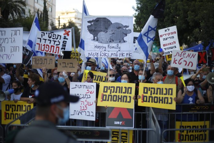 Virus Outbreak Israel Politics