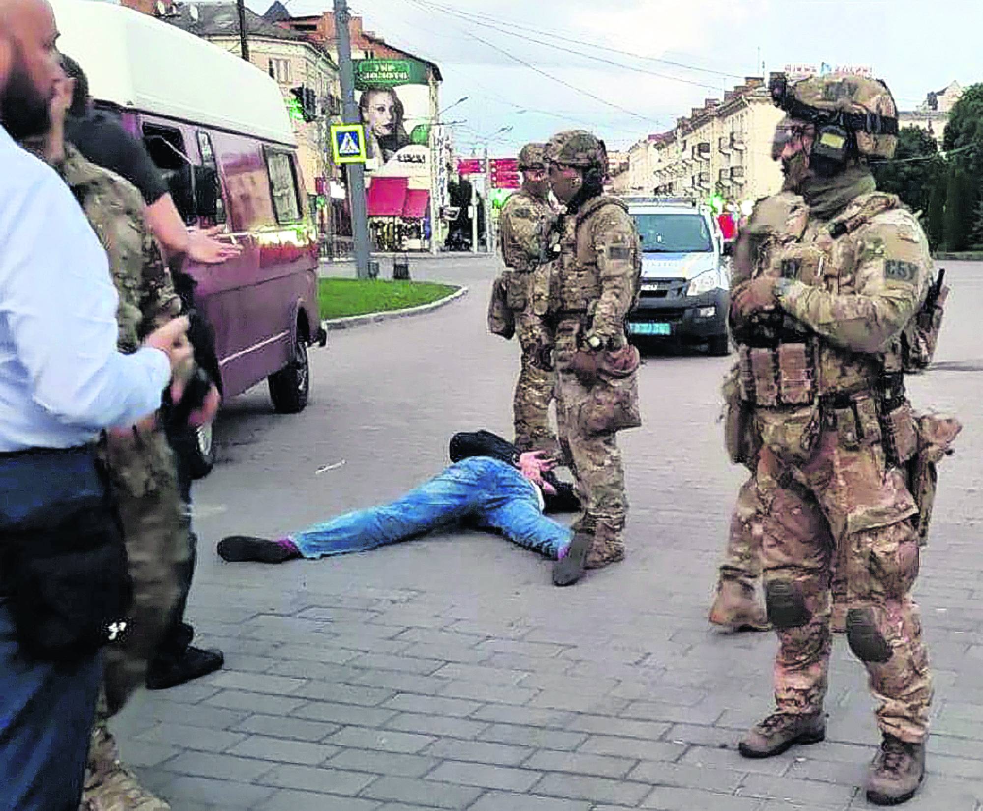 Где схватили террористов. Штурм в Луцке. Захват заложников террористами.