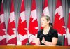 Ex-journalist Freeland Canada’s 1st female finance minister