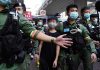 Arrests made at Hong Kong protest a year after police clash