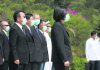 U.S. envoy joins Taiwan president at military memorial