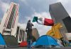 Mexican leader: Protesters welcome to camp near his office