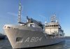 Vessel HNLMS Pelican returns refurbished back to the West