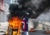 Haitian police, protesters clash; president calls for unity