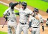 Stanton, Yankees power way to 9-3 win against Rays in opener