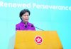 Hong Kong leader lauds new security law despite criticism