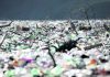 Islands of floating waste clog rivers in Balkans