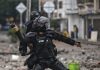 U.N. alarmed over police violence in Colombia protests