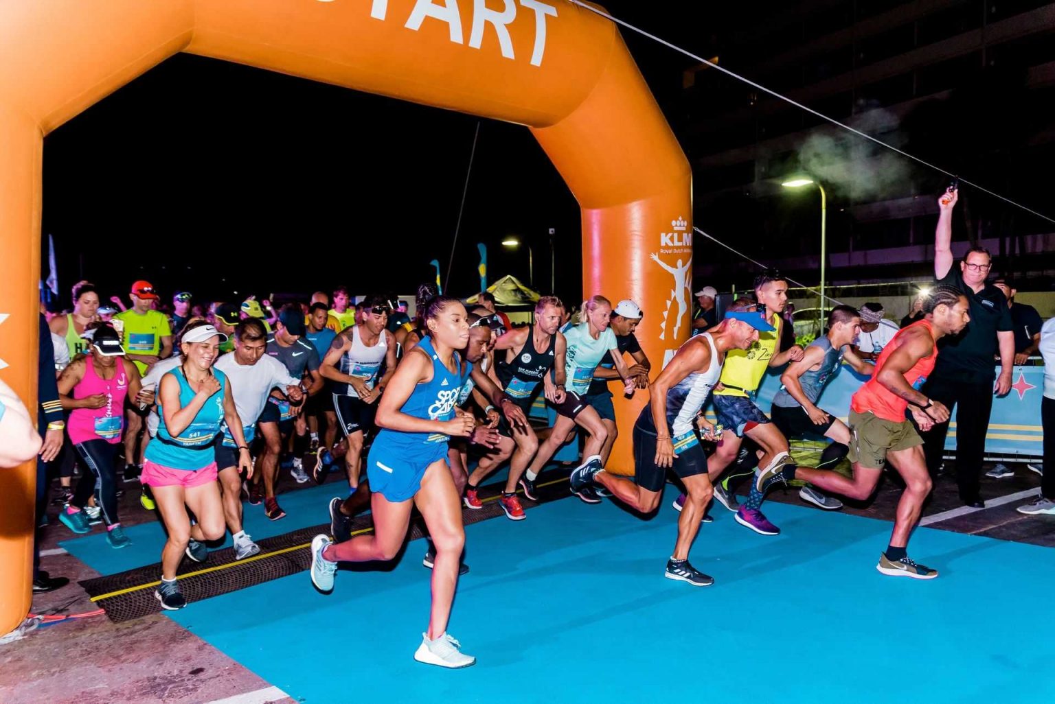 KLM Aruba Marathon Covid19 proof approved race Aruba Today