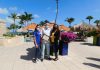 Honoring of a loyal visitor at Playa Linda Beach Resort