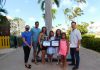 Honoring of a distinguished visitor at Casa del Mar Beach Resort