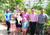 Honoring a loyal visitor at Marriott Aruba Ocean Club