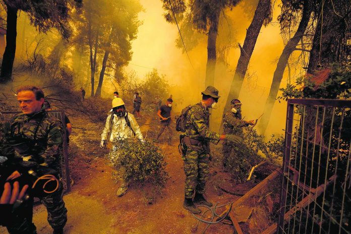 Greece Fires