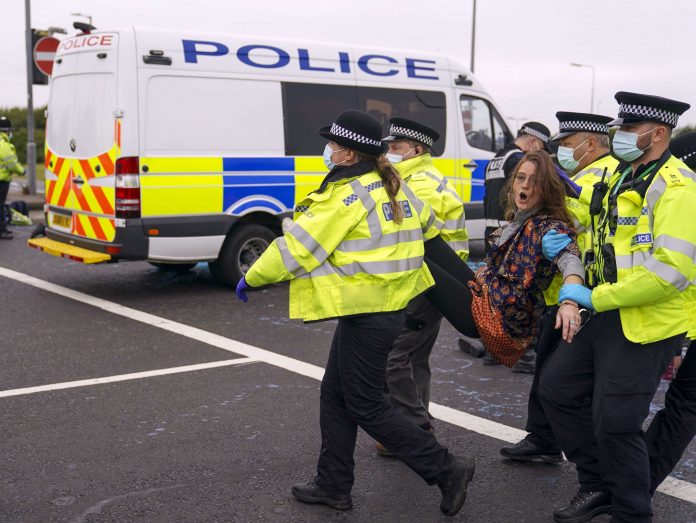 Britain Climate Protesters