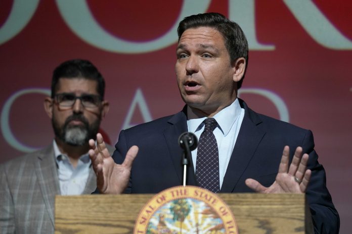 Ron DeSantis, Manny Diaz, Manny Jr.