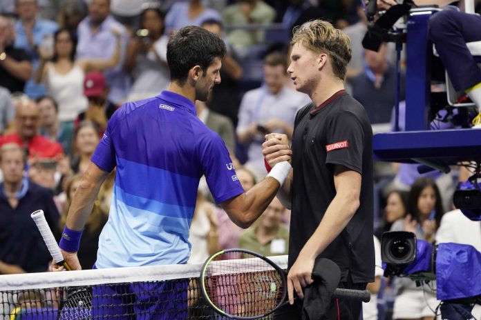 Novak Djokovic, Jenson Brooksby